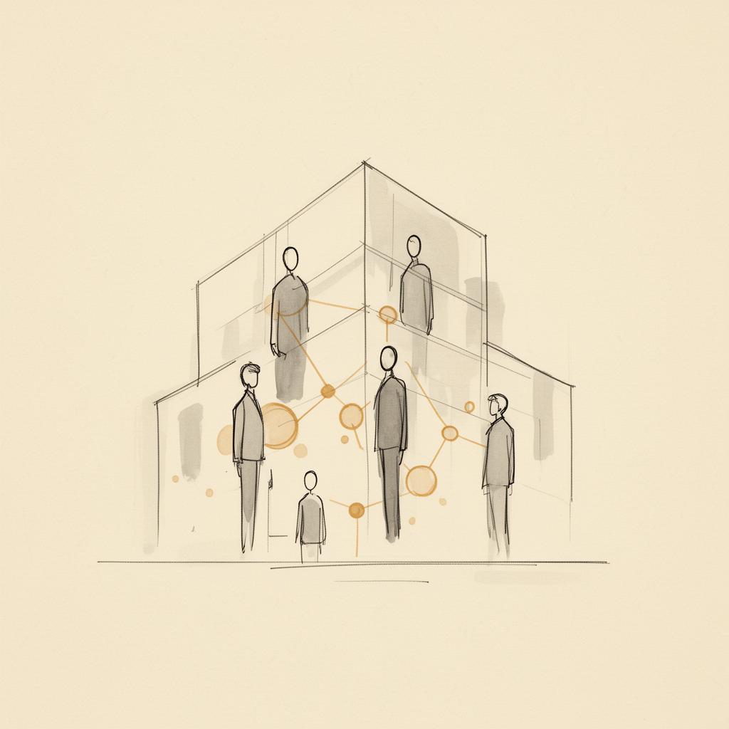 Illustration representing Corporate Organizations